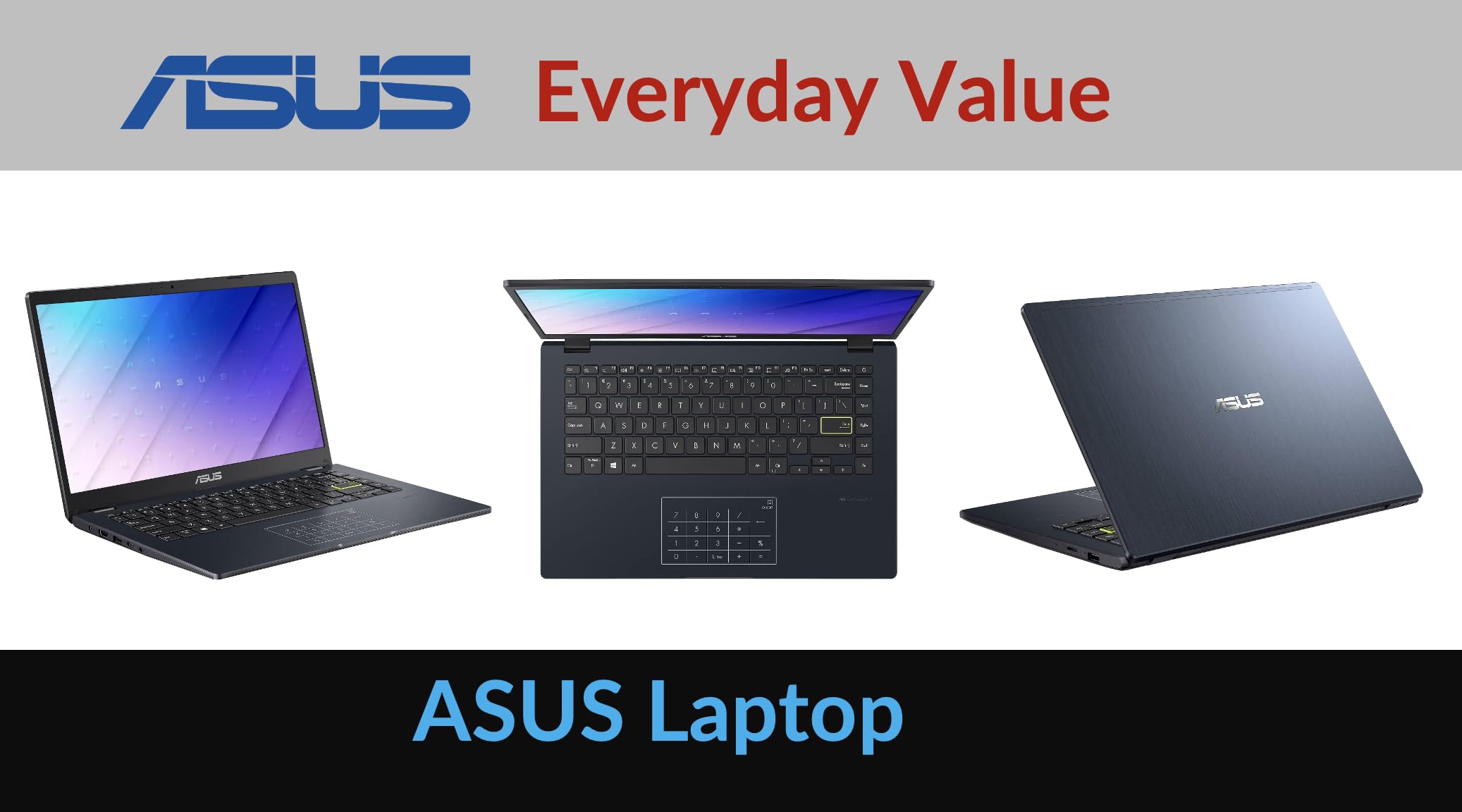 Amazon.com: ASUS E410KA - Laptop ligero de valor diario con